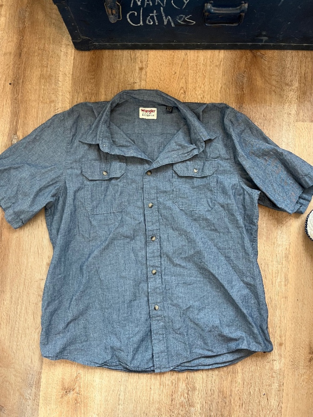 Wrangler Mens Denim Shirt